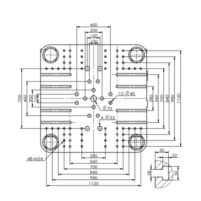 Mașină de turnat prin injecție cu pompă fixă ​​de dimensiuni mari SLA638